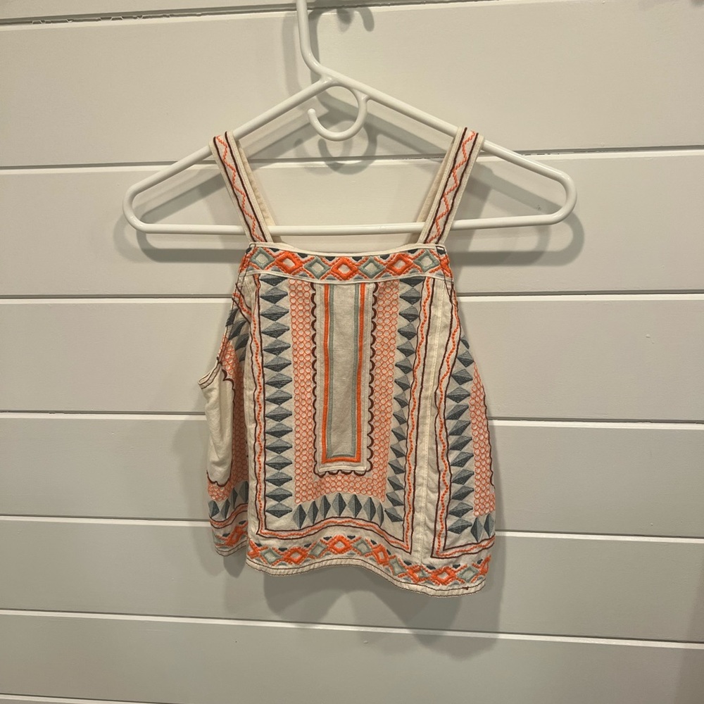 Embroidered Anthropologie Shirt